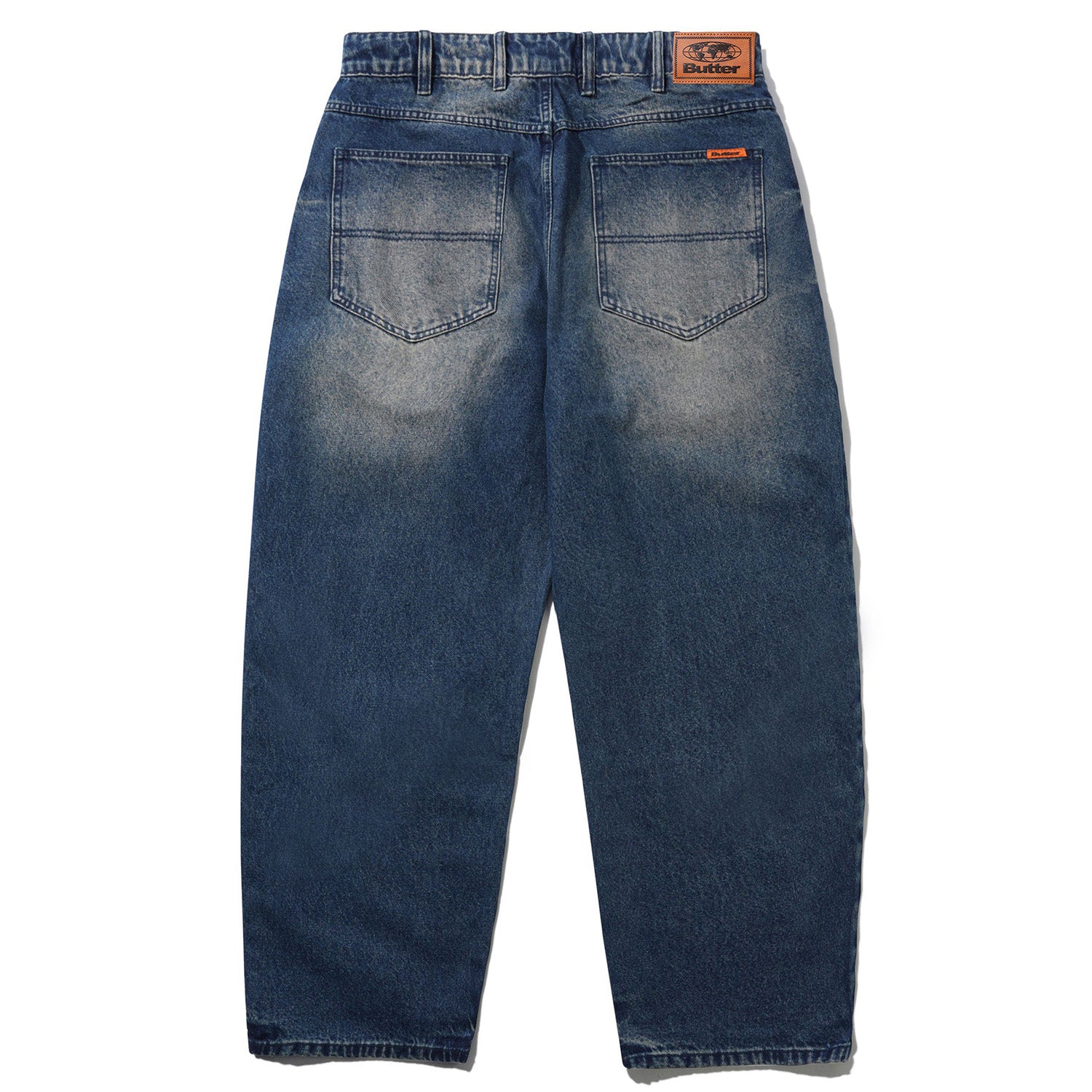 Butter Goods Baggy Denim Jeans Vintage Indigo Wash