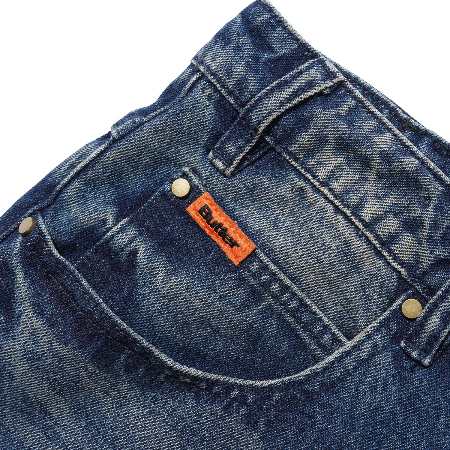 Butter Goods Baggy Denim Jeans Vintage Indigo Wash
