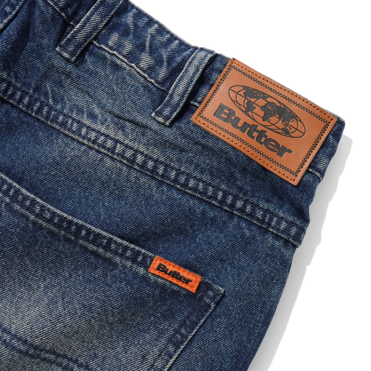 Butter Goods Baggy Denim Jeans Vintage Indigo Wash