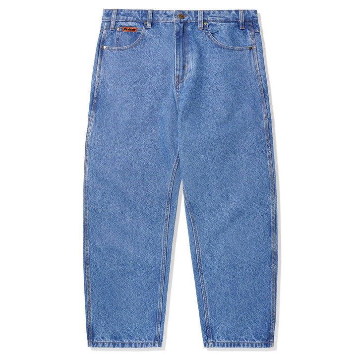 Butter Goods Baggy Denim Jeans Washed Indigo 25