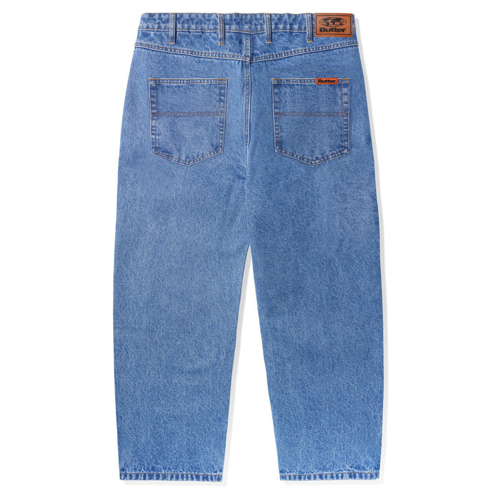 Butter Goods Baggy Denim Jeans Washed Indigo 25