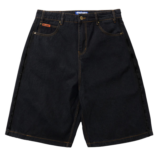 数量限定！在庫処分セール 売り切れ御免 Butter Orchard - 25 Black Washed Shorts Denim Baggy Goods パンツ