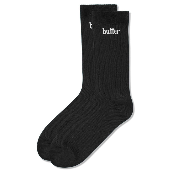 Butter Goods Basic Socks Black