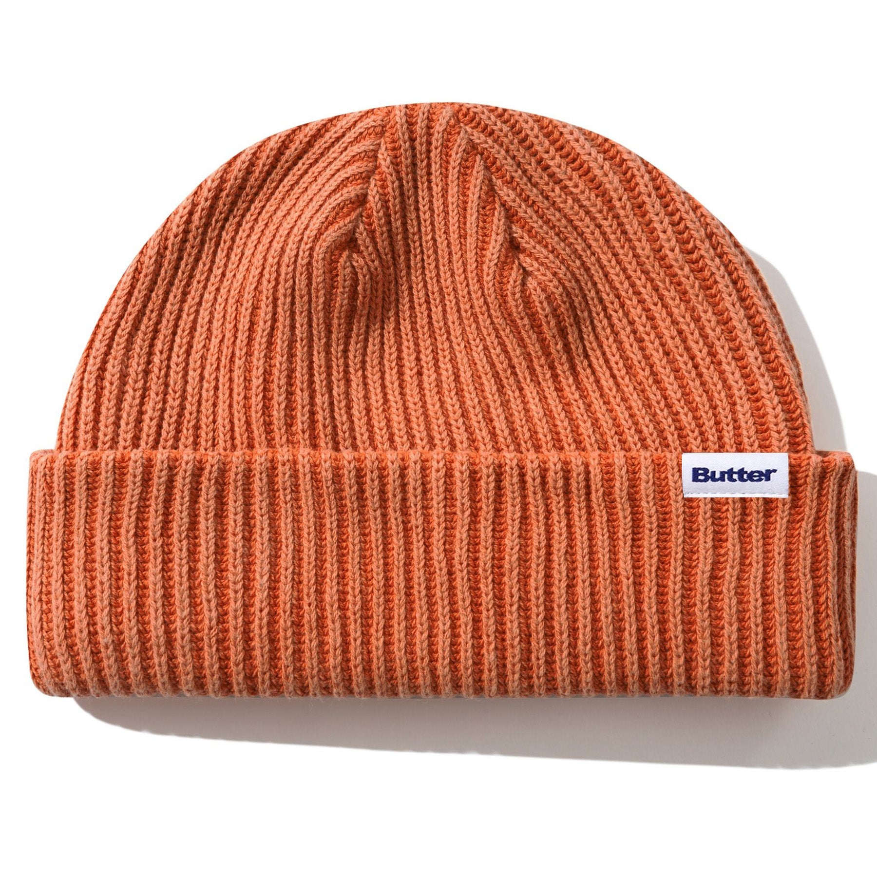 Butter Goods Bleached Wharfie Beanie Coral