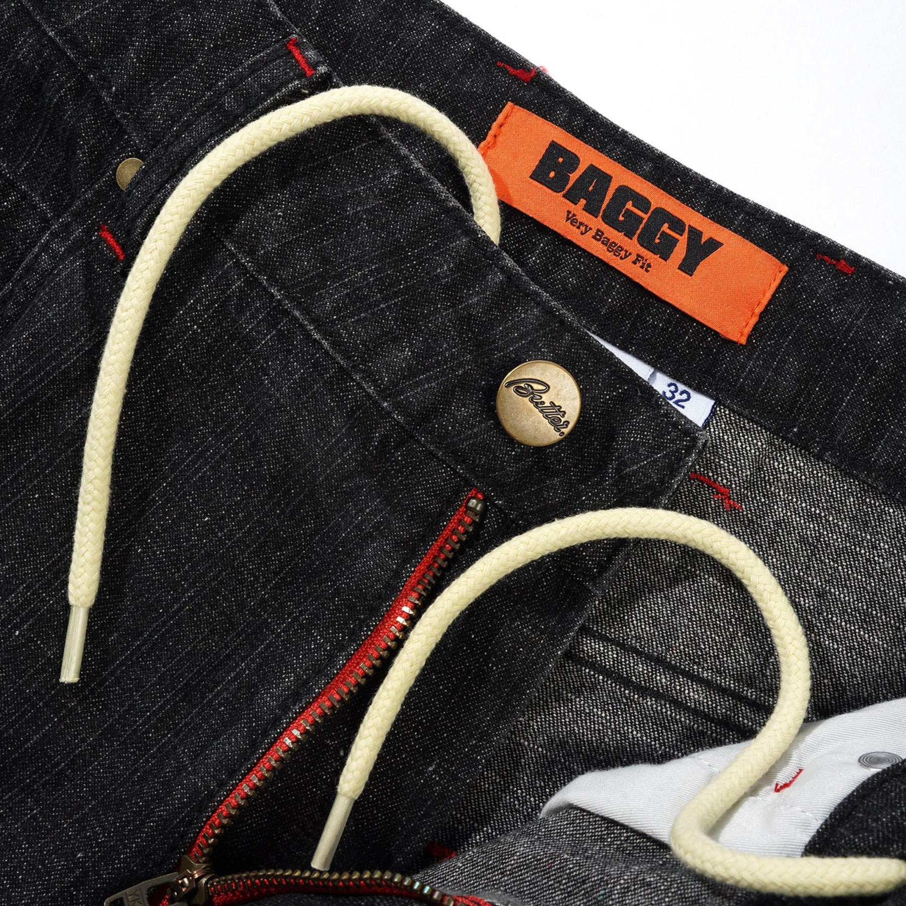 Butter Goods Blotch Denim Jeans Streaky Black