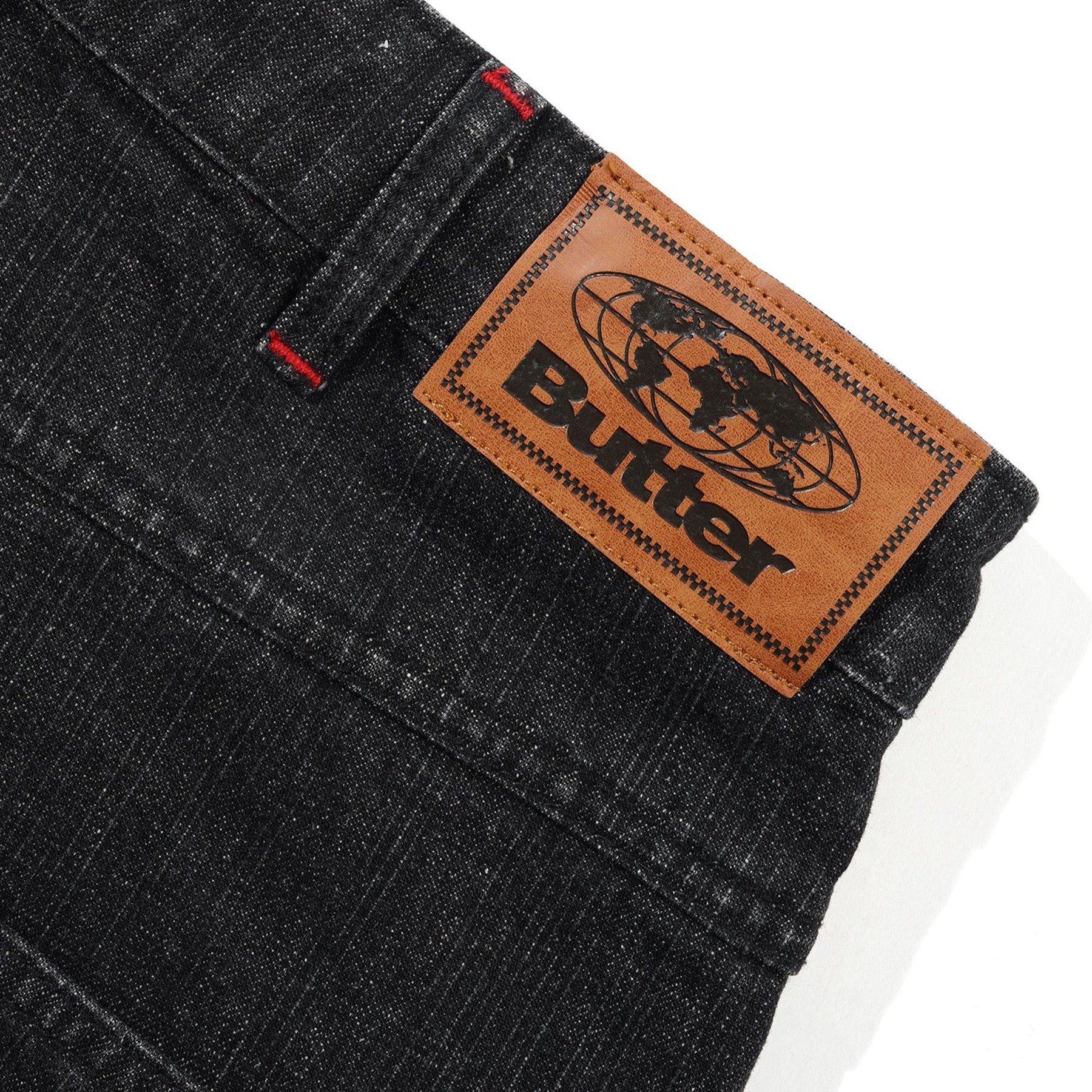 Butter Goods Blotch Denim Jeans Streaky Black