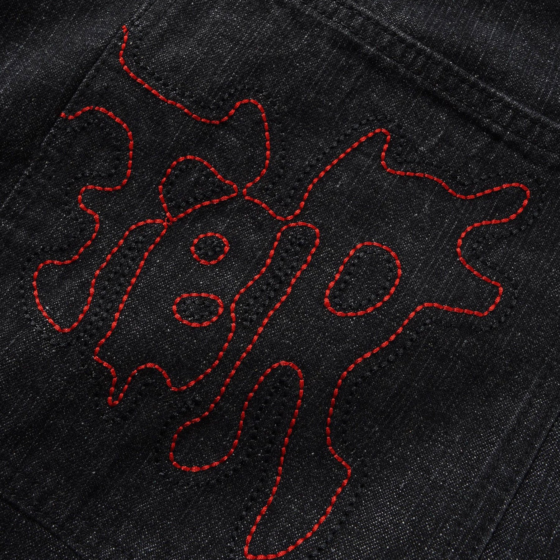 Butter Goods Blotch Denim Jeans Streaky Black