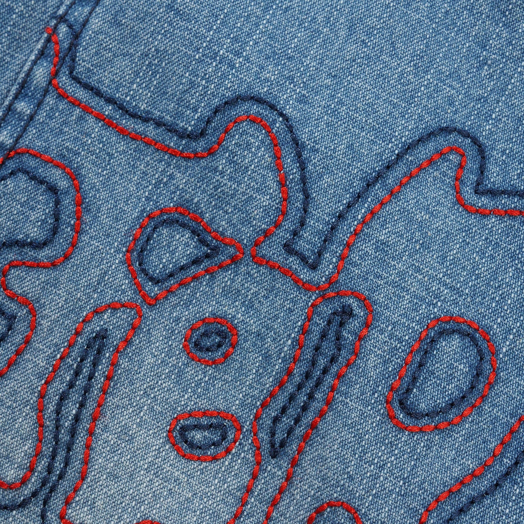 Butter Goods Blotch Denim Jeans Streaky Blue