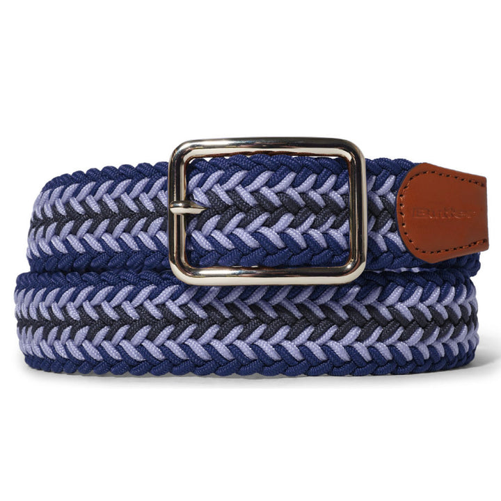 Butter Goods Braided Belt Navy