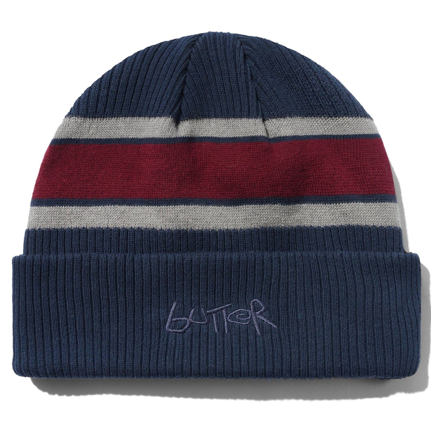 Butter Goods Break Cuff Beanie Navy