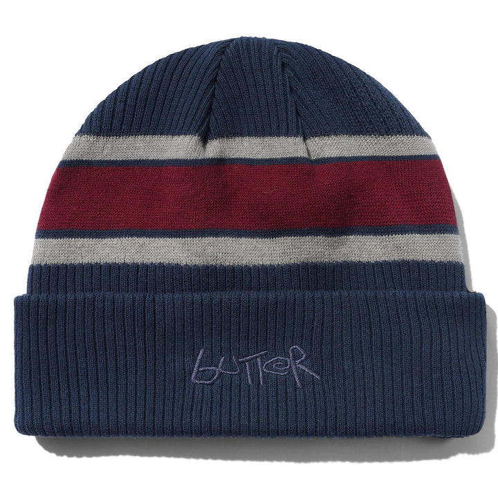 Butter Goods Break Cuff Beanie Navy