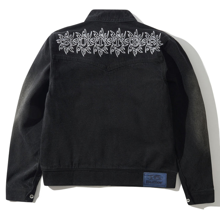 Butter Goods Bronco Denim Jacket Black