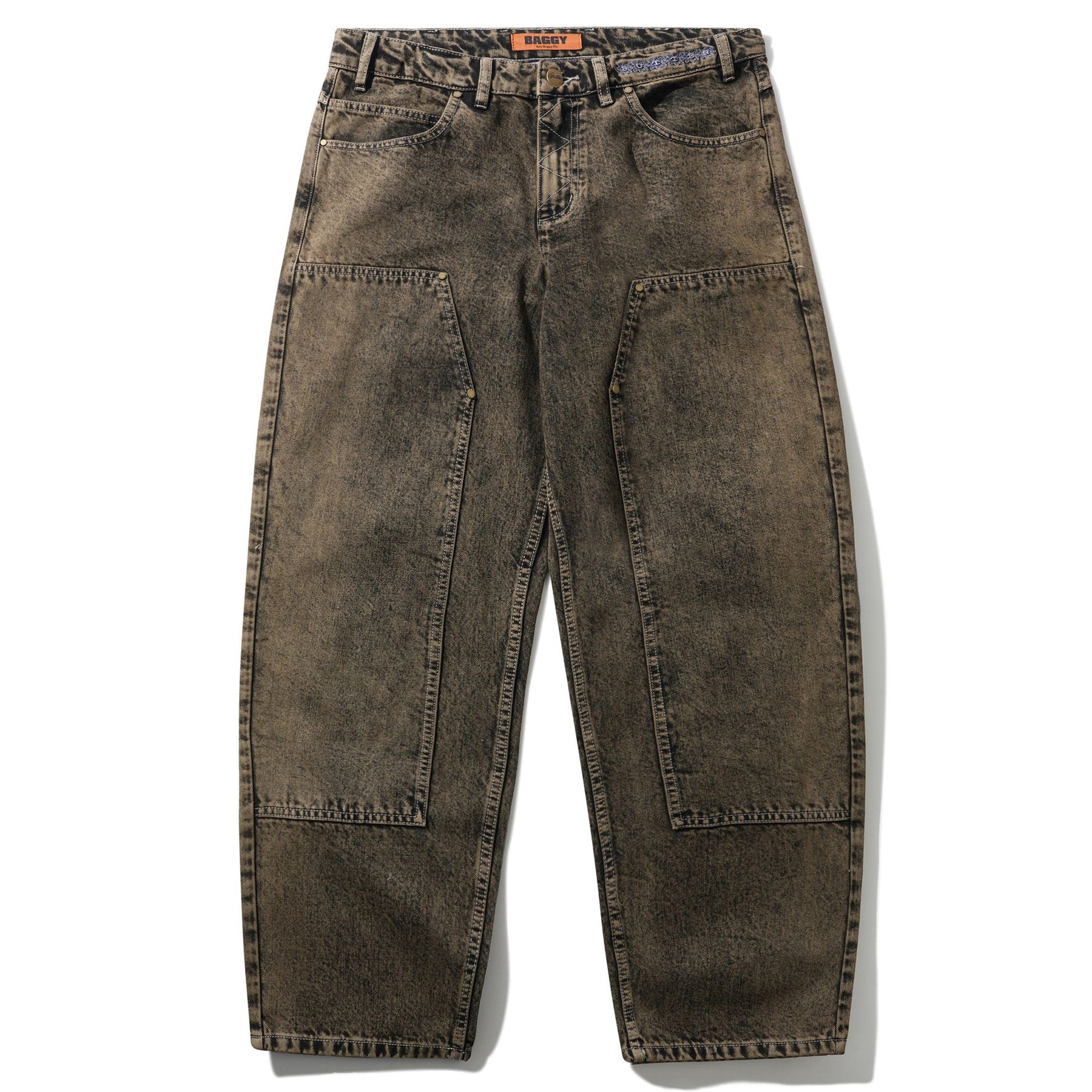 earl skateboards デニム washed brown XL earl デニム 