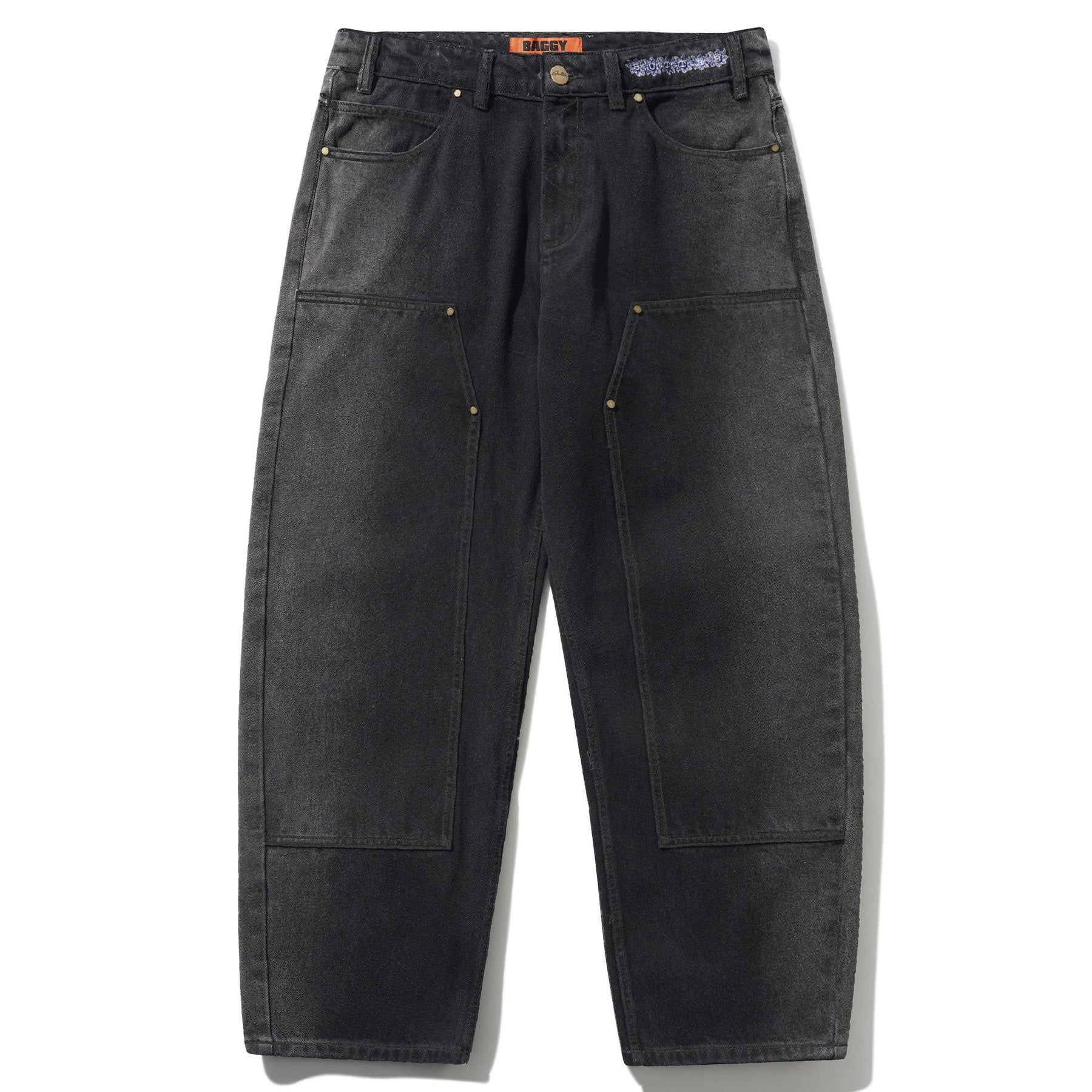 Butter Goods Bronco Denim Jeans Washed Black - Orchard Skateshop