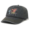 Butter Goods Canine 5 Panel Cap Washed Black