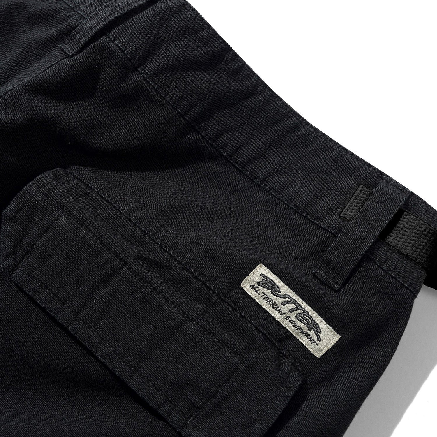 Butter Goods Cargo Pants Washed Black