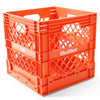 Butter Goods Collapsable Record Crate Orange