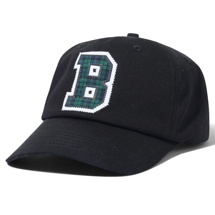 Butter Goods Collegiate 6 Panel Cap Black