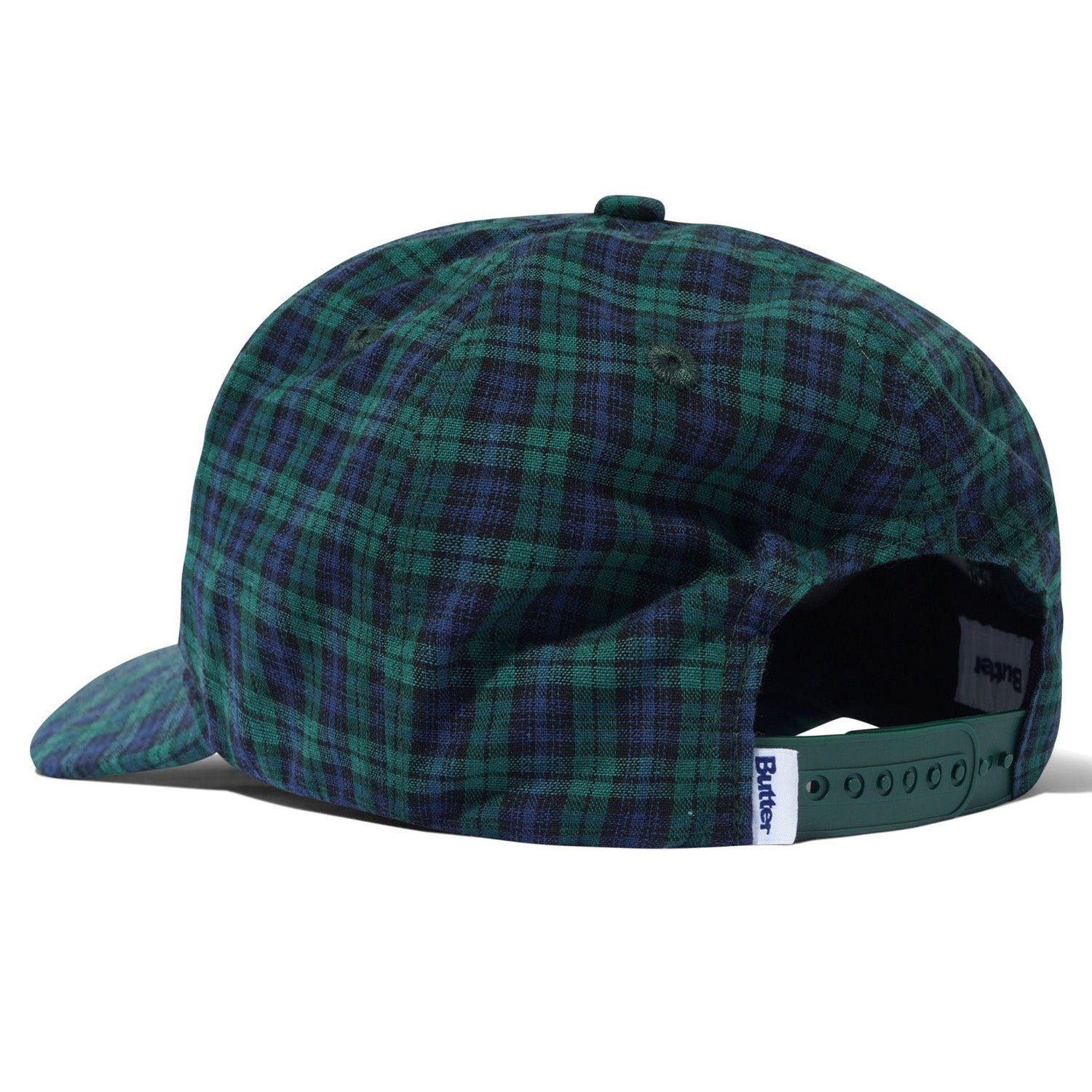 Butter Goods Collegiate 6 Panel Cap Plaid