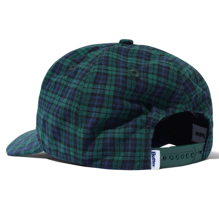 Butter Goods Collegiate 6 Panel Cap Plaid