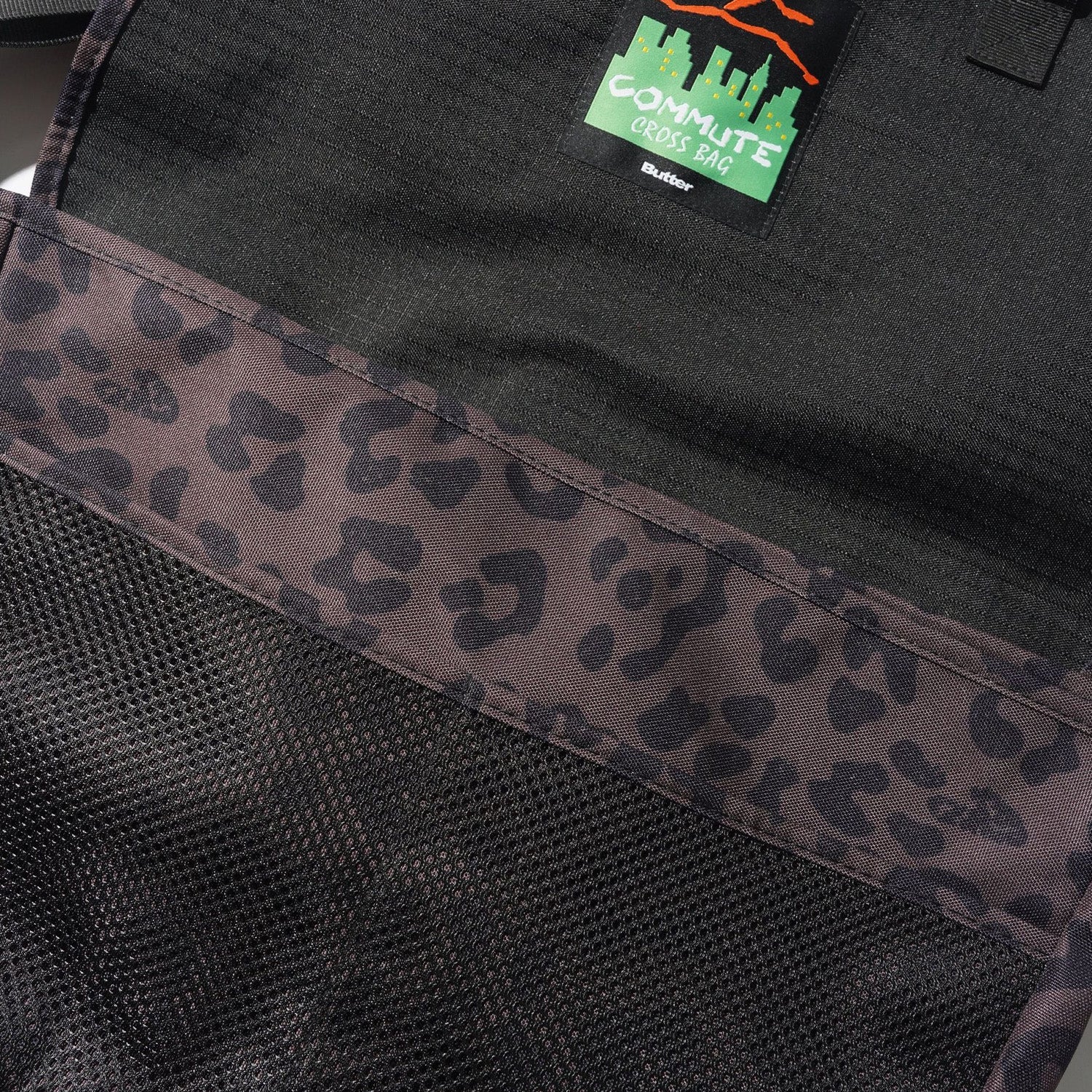 Butter Goods Commute Side Bag Leopard