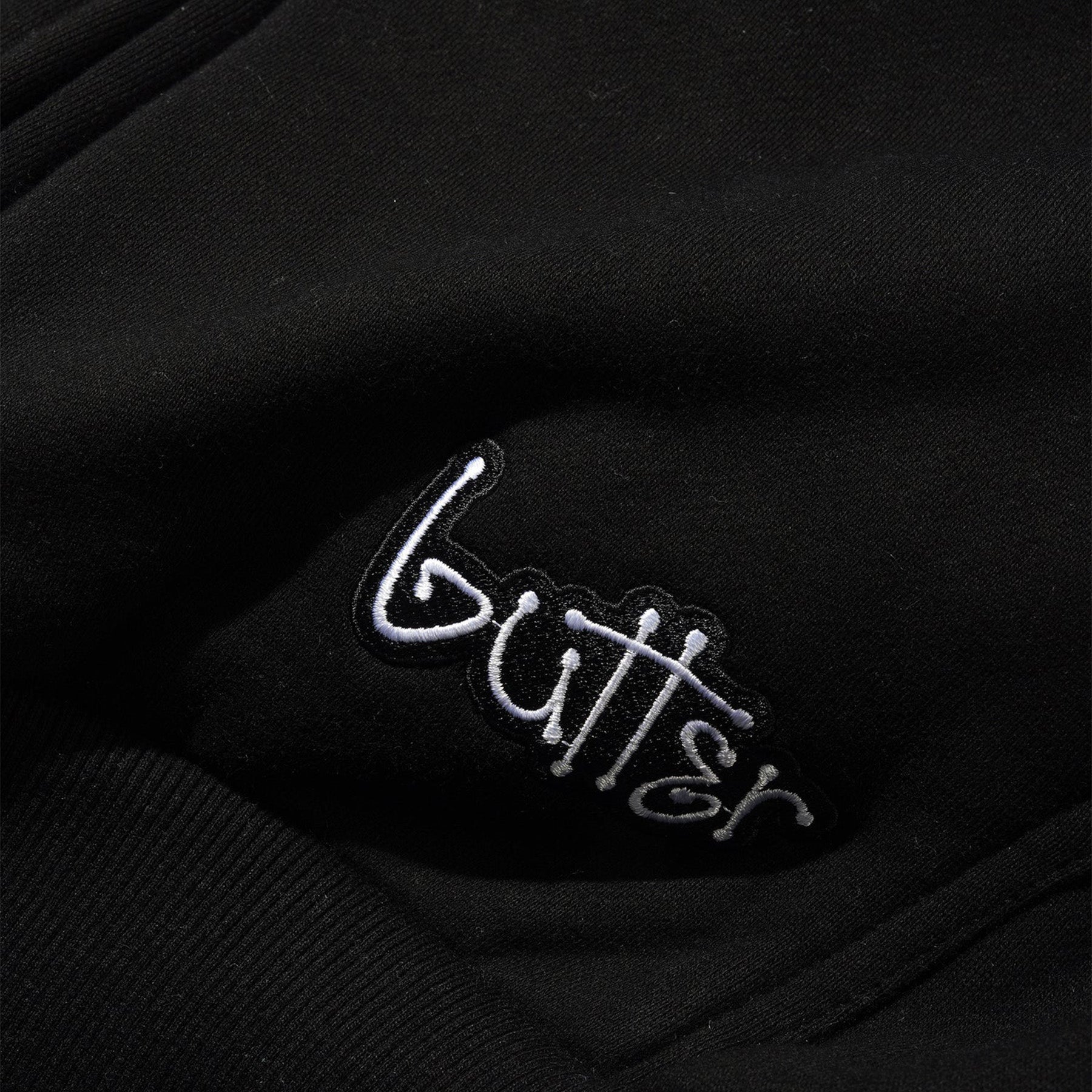 Butter Goods Connection Zip Thru Hood Black