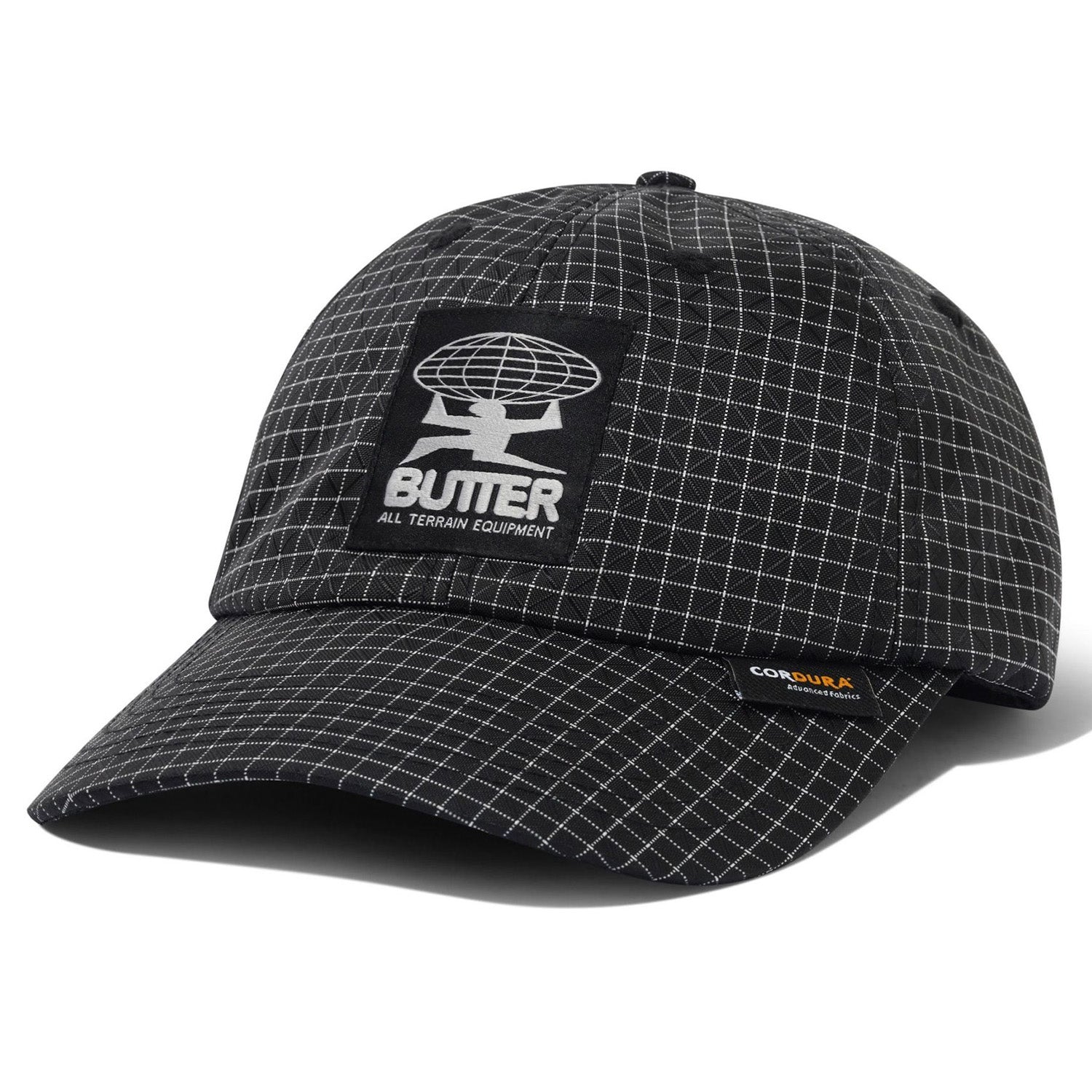 Butter Goods Cordura Terrain 6 Panel Cap Black