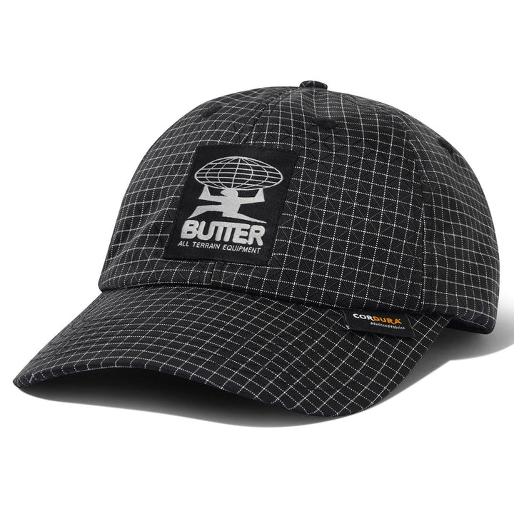 Butter Goods Cordura Terrain 6 Panel Cap Black