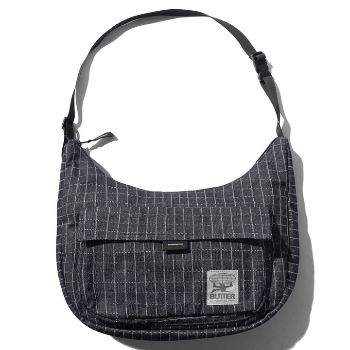 Butter Goods Crossbody Bag Grid Denim
