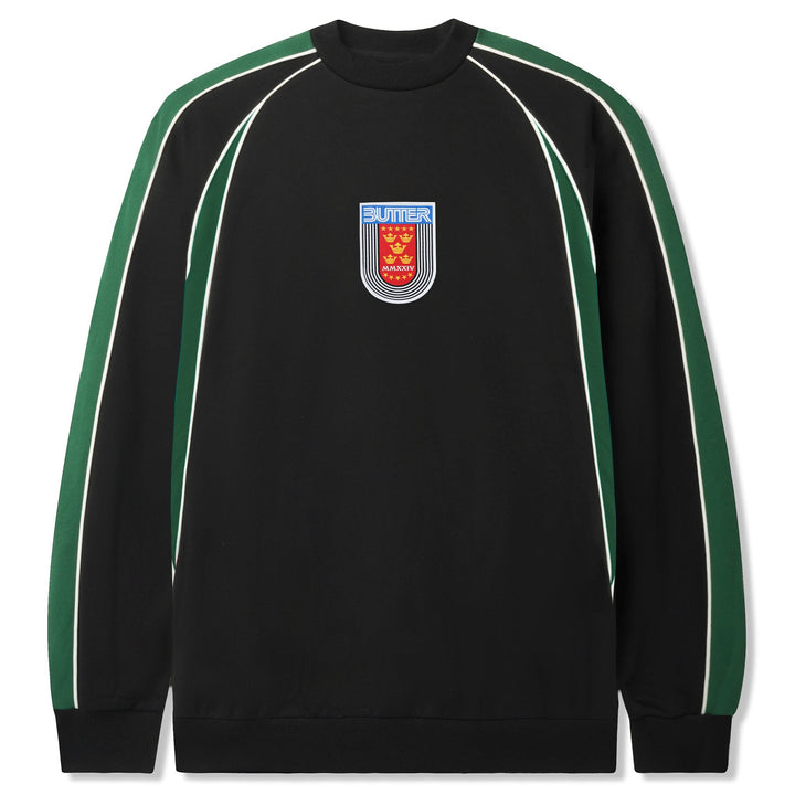 Butter Goods Crown Crewneck Black