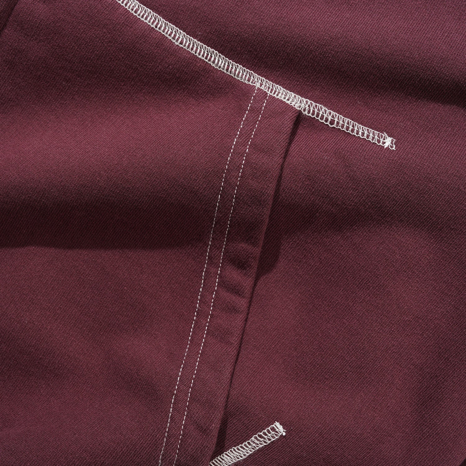 Butter Goods Drummer Zip-Thru Hoodie Washed Rhubarb