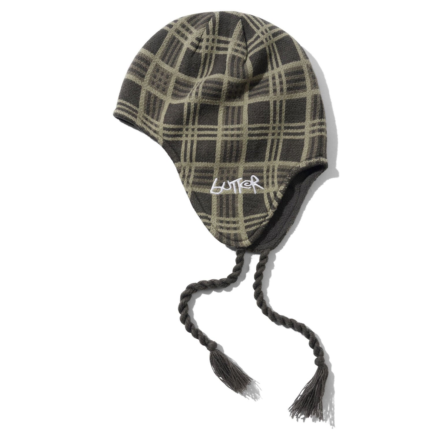 Butter Goods Ear Flap Beanie Plaid