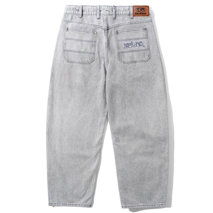 Butter Goods Encounter Denim Jeans Washed Soft Grey