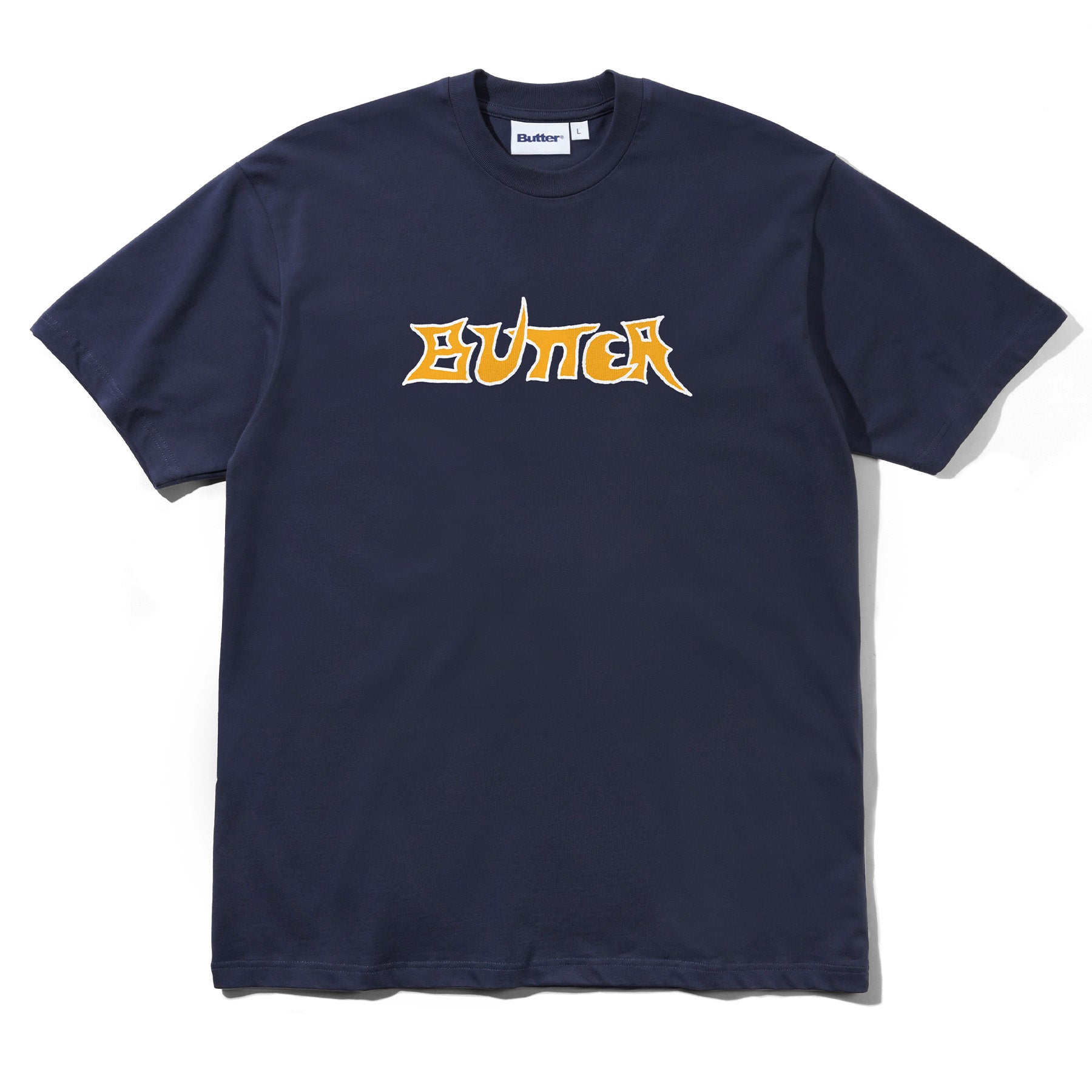 Butter Goods Encounter Tee Navy - Orchard Skateshop