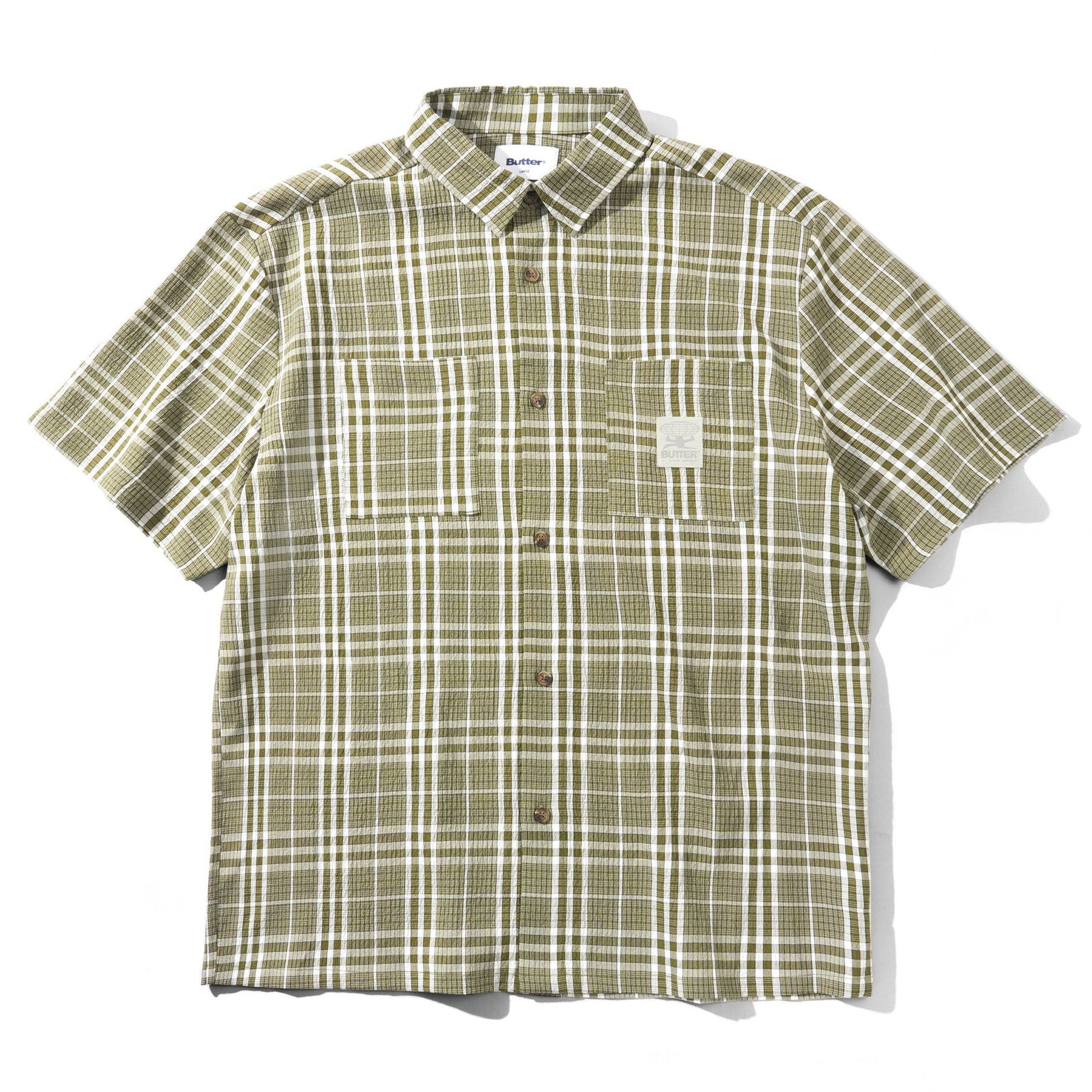butter dress shirts Men's Basic Dress Shirt Convertible Cuff Regular Fit in Soft Butter 20 35/36 / Soft Butter
