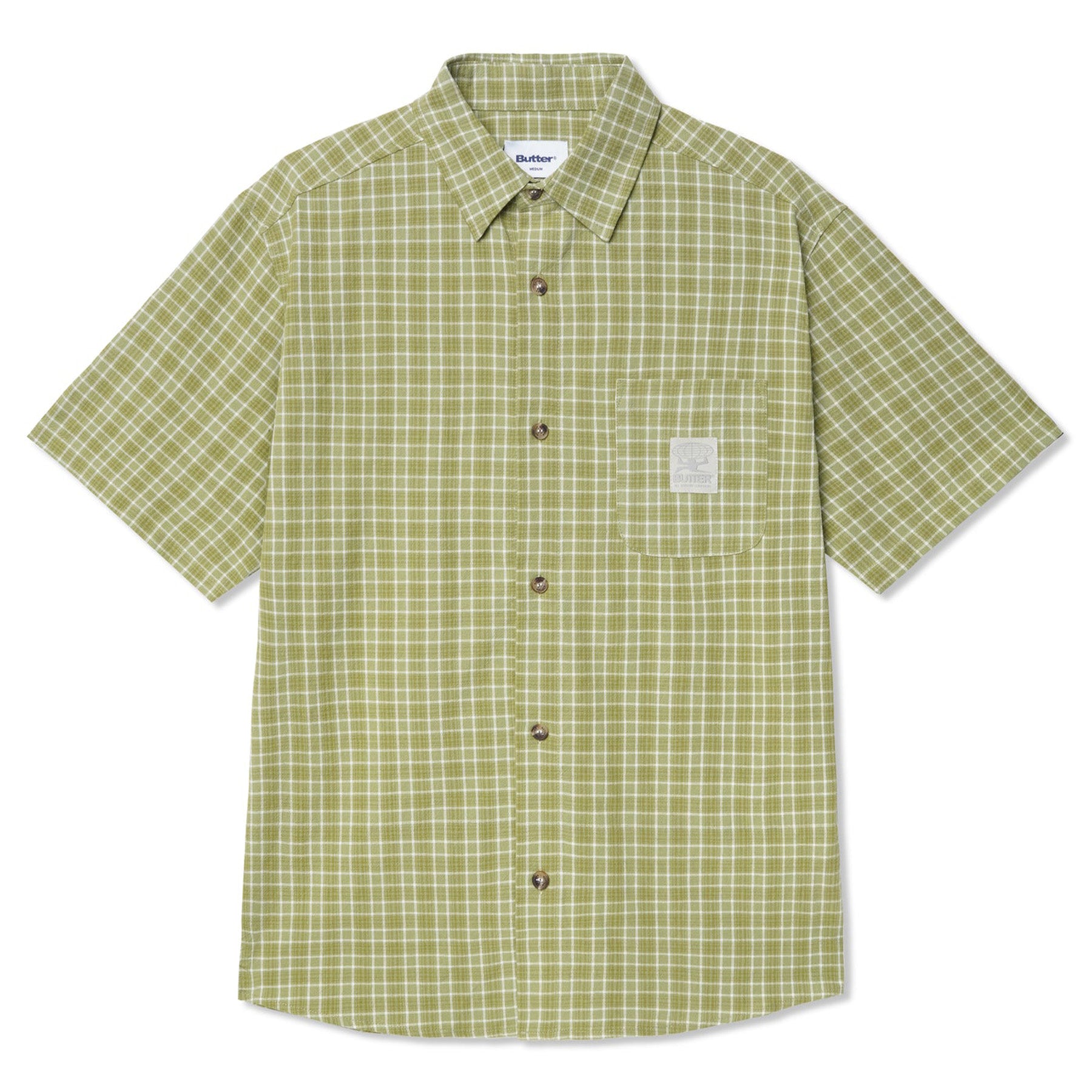 Butter Goods Equipment S/S Shirt Green