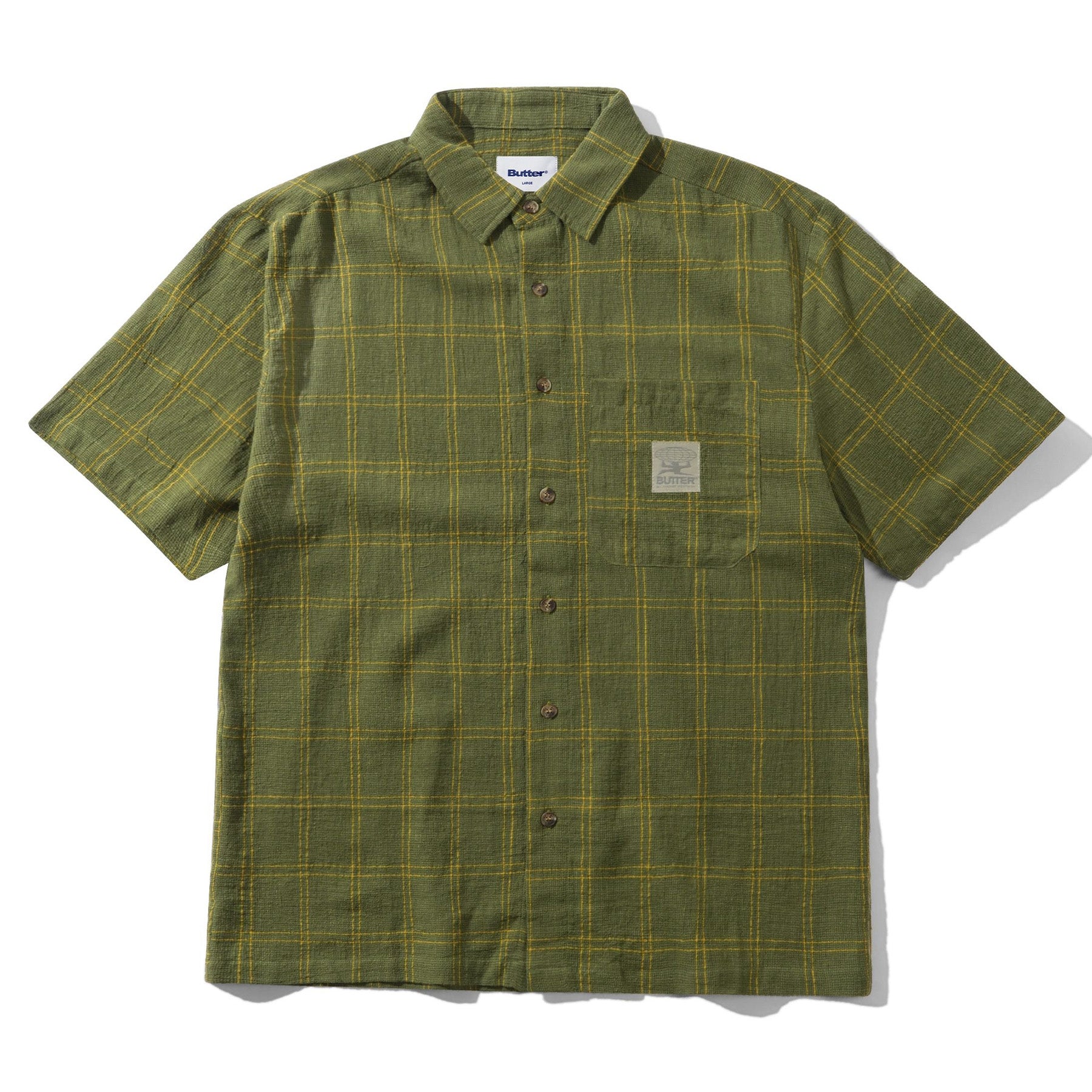 Butter Goods Equipment S/S Shirt Green