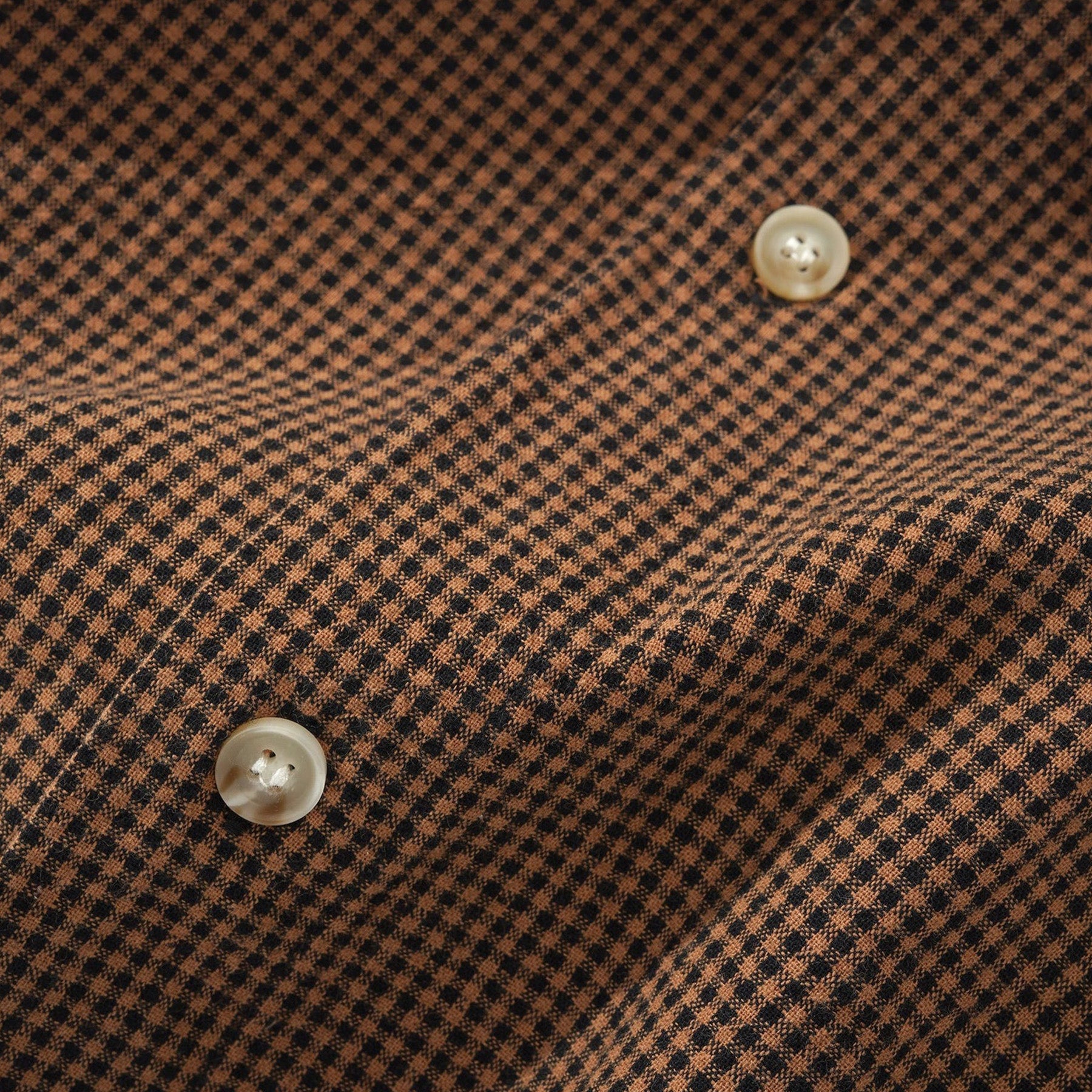 Butter Goods Equipt SS Plaid Shirt Brown