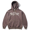 Butter Goods Eruption Zip Thru Hood Plaid