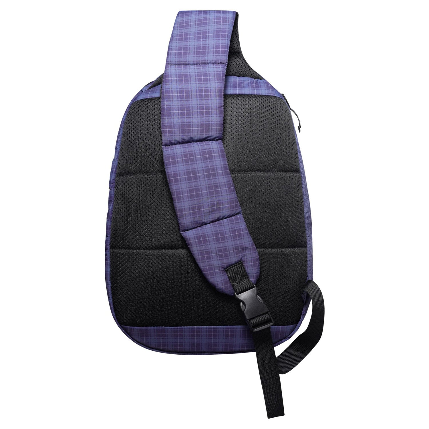 Butter Goods Express Shoulder Bag Navy Plaid