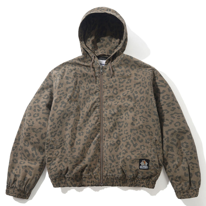 Butter Goods Insulated Work Jacket Leopard