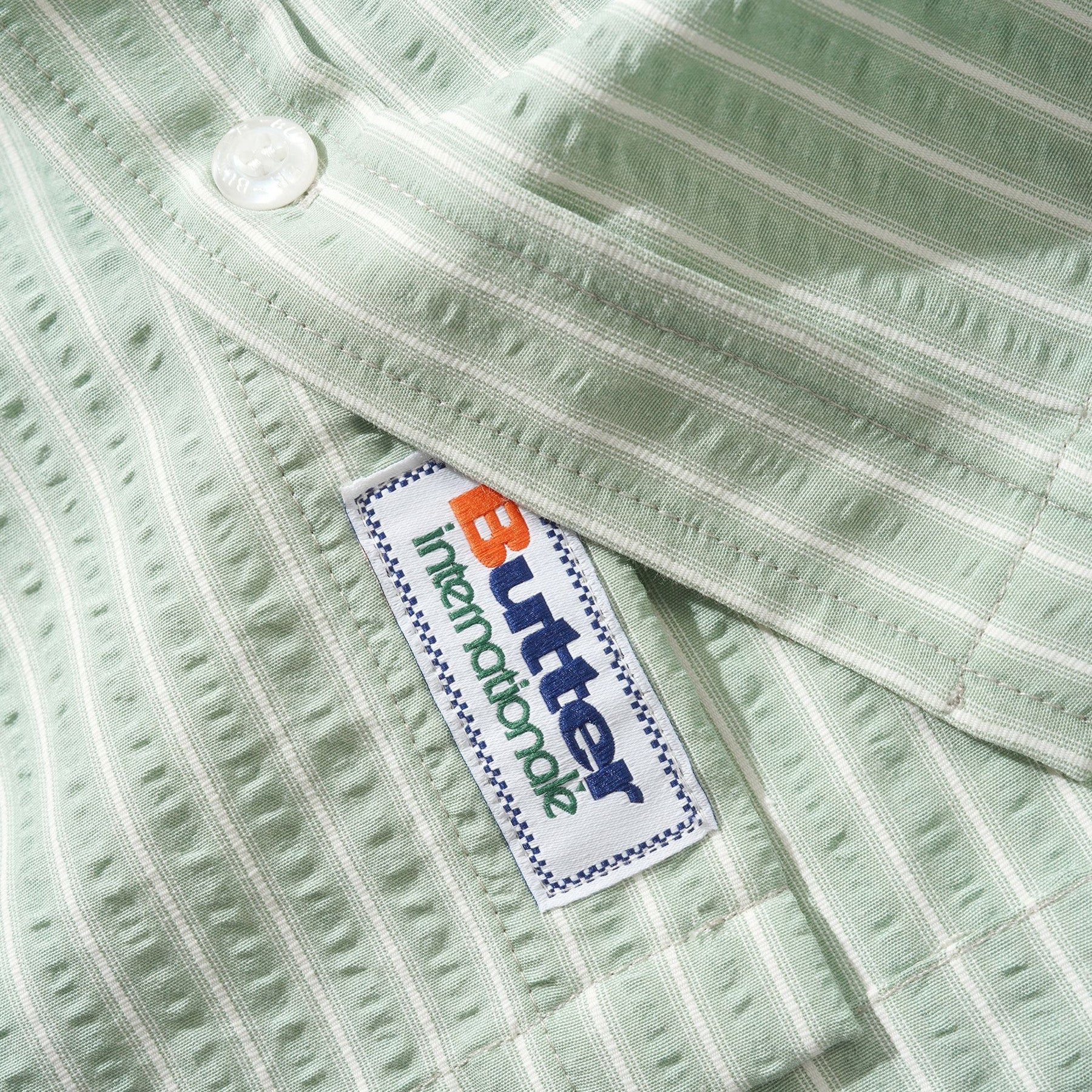 Butter Goods Lines Shirt Green