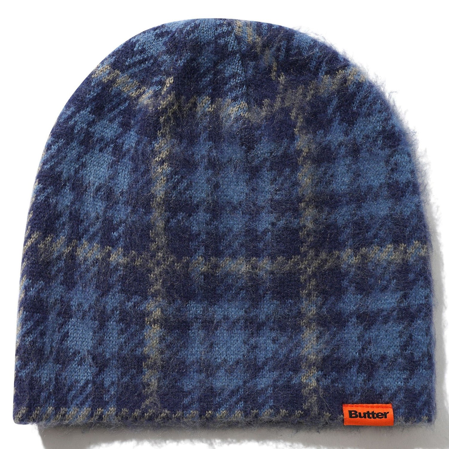 Butter Goods Mohair Skully Beanie Plaid