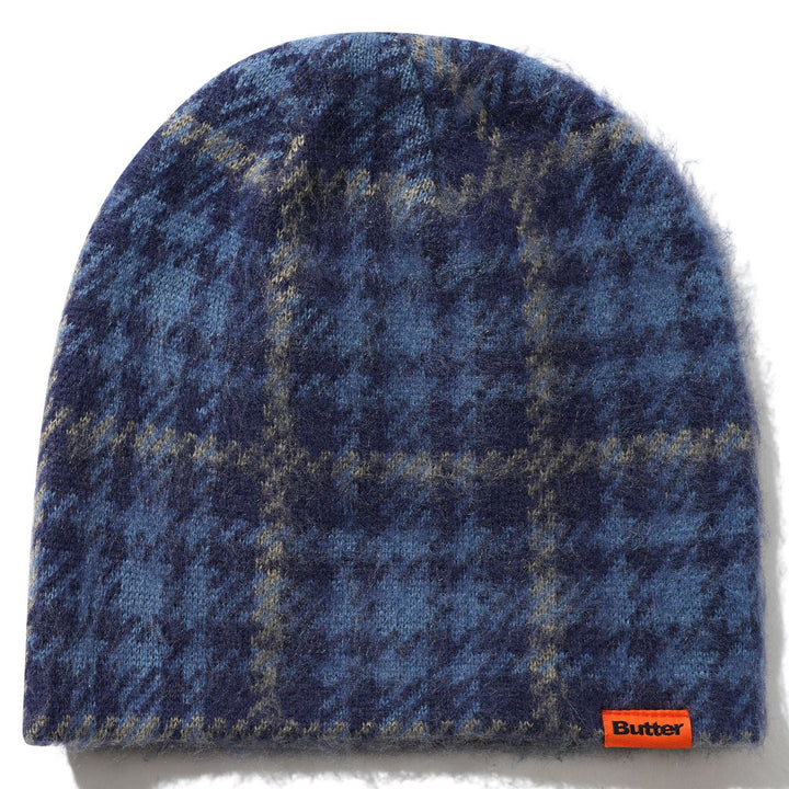 Butter Goods Mohair Skully Beanie Plaid