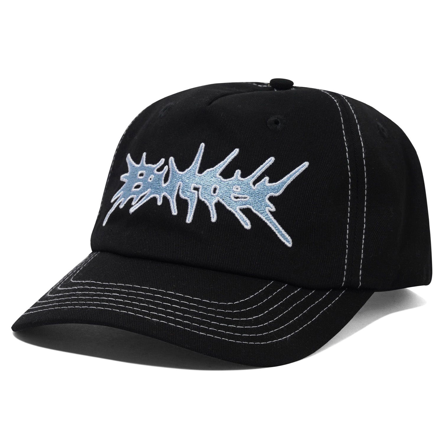 Butter Goods Nail 5 Panel Cap Black