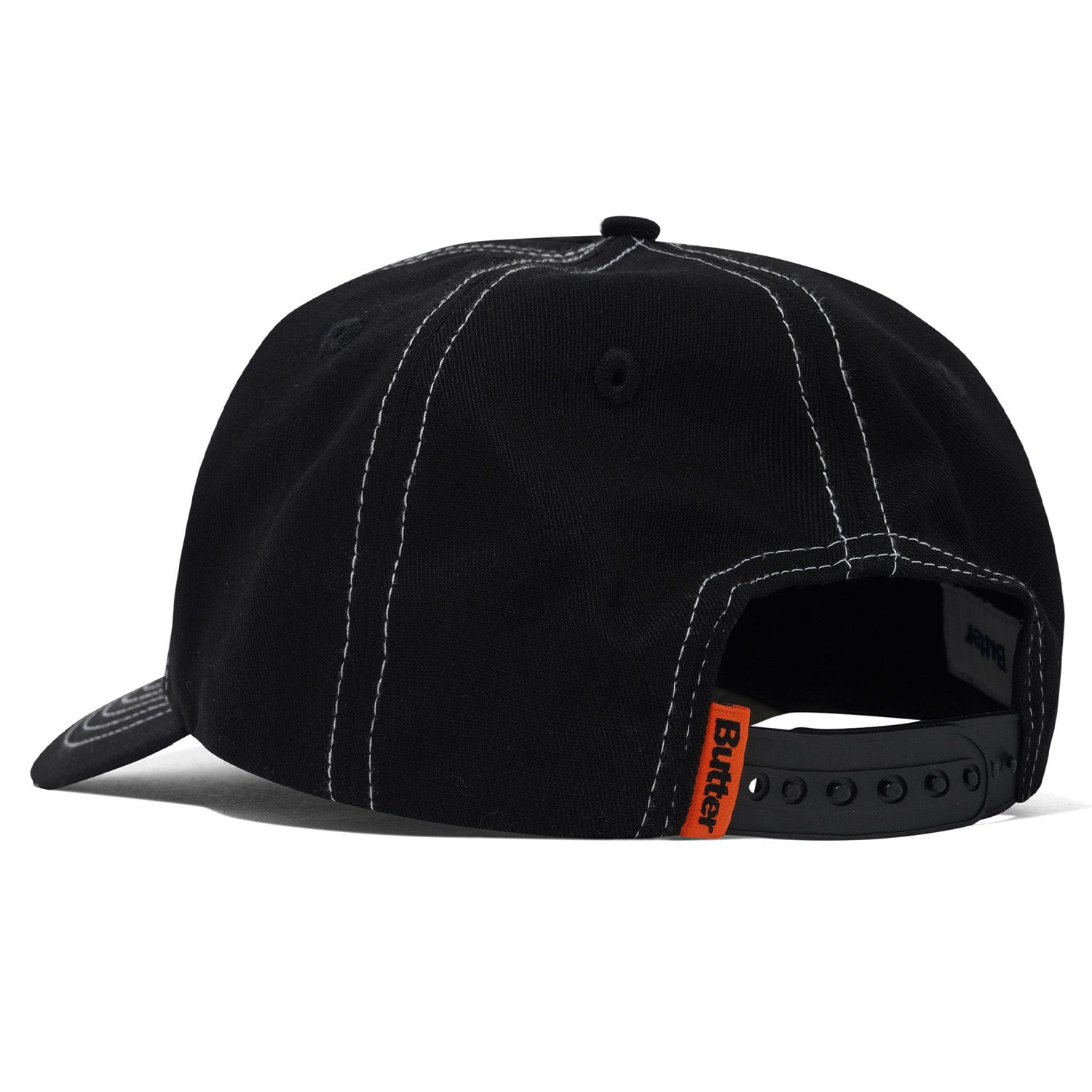 Butter Goods Nail 5 Panel Cap Black