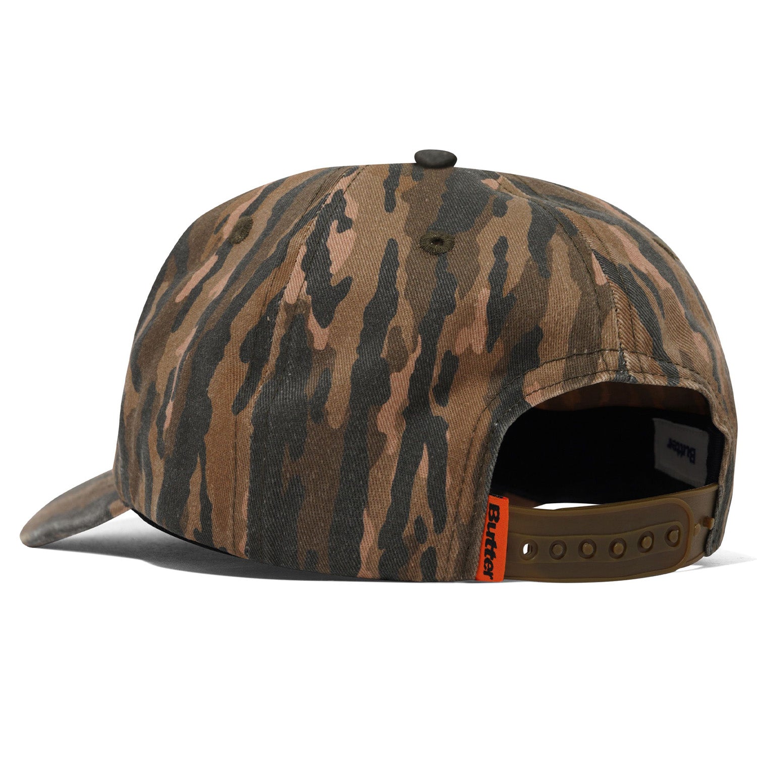 Butter Goods Nail 5 Panel Cap Frog Camo