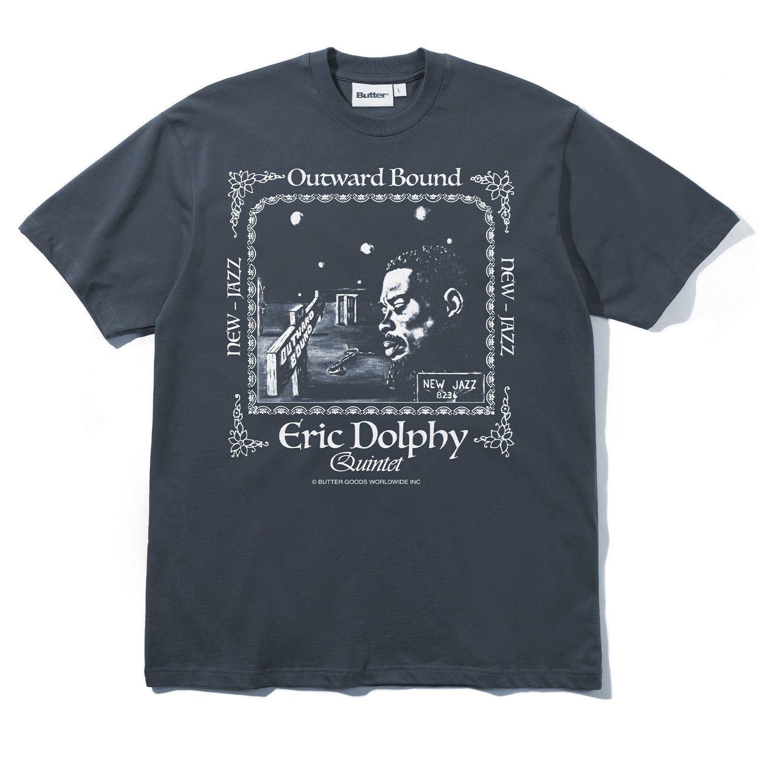 Butter Goods Outward Bound Tee Slate