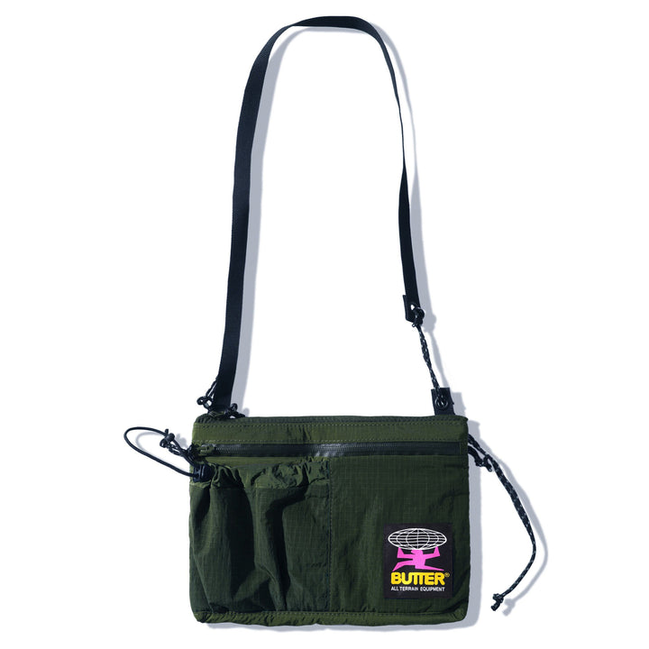 Butter Goods Pace Side Bag Green