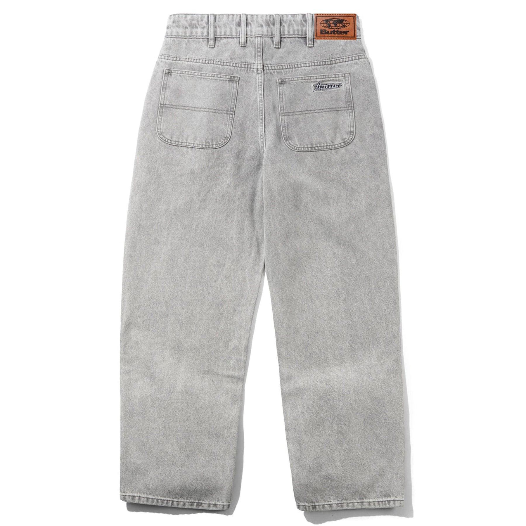 Butter Goods Racer Denim Jeans Grey Wash